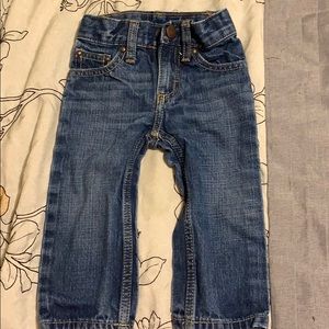 2/$25 BABY BOY Wrangler jeans size 12 mo EUC ⭐️